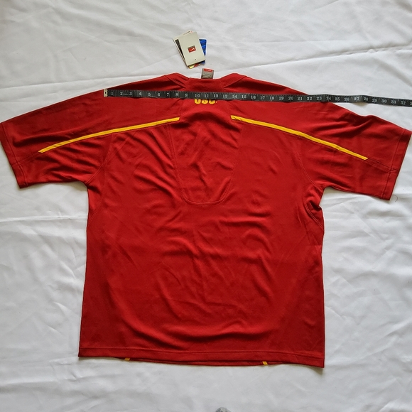 Nike USC Trojans Jersey Shirt Red Size XL - Picture 6 of 10